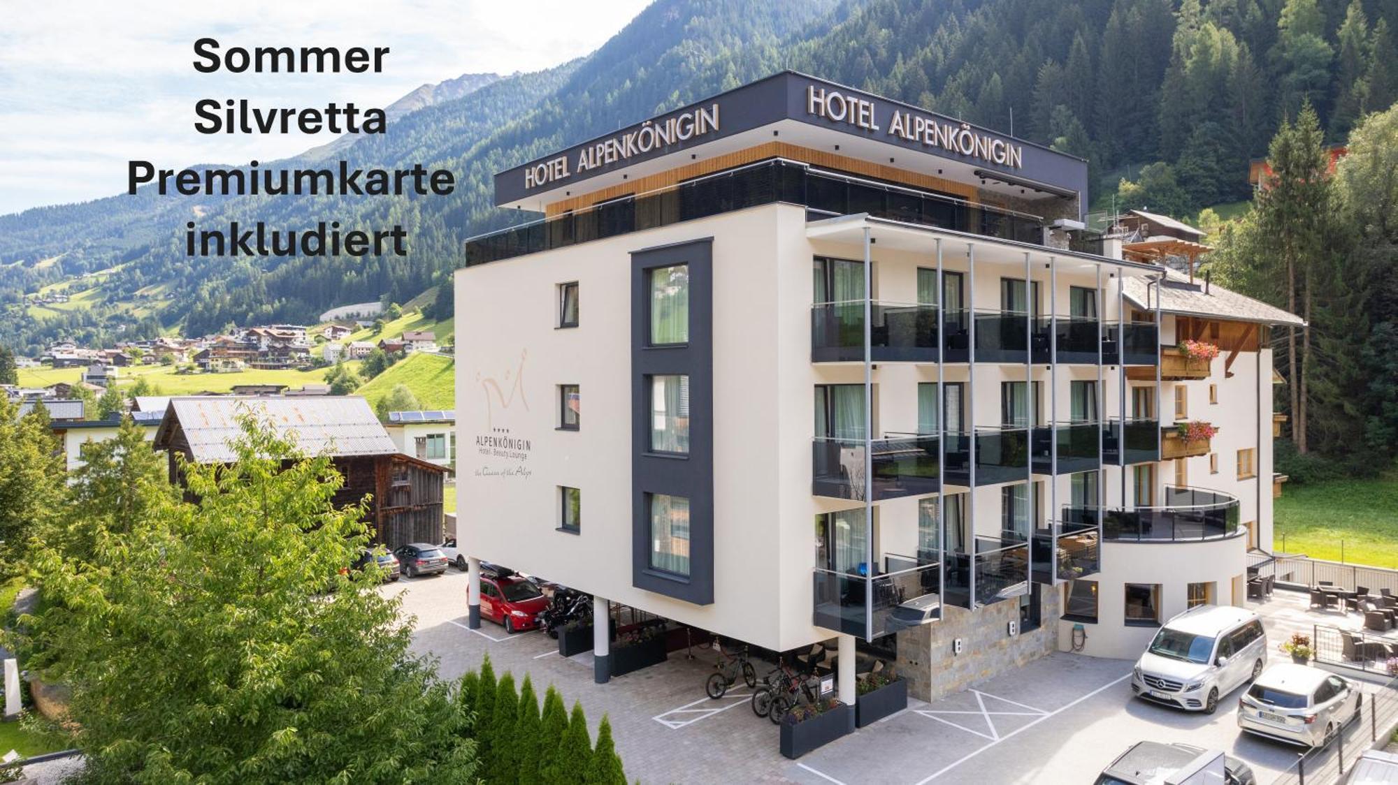 Hotel Alpenkoenigin - Sommer Silvretta Premium Card Inklusive Зее Екстериор снимка